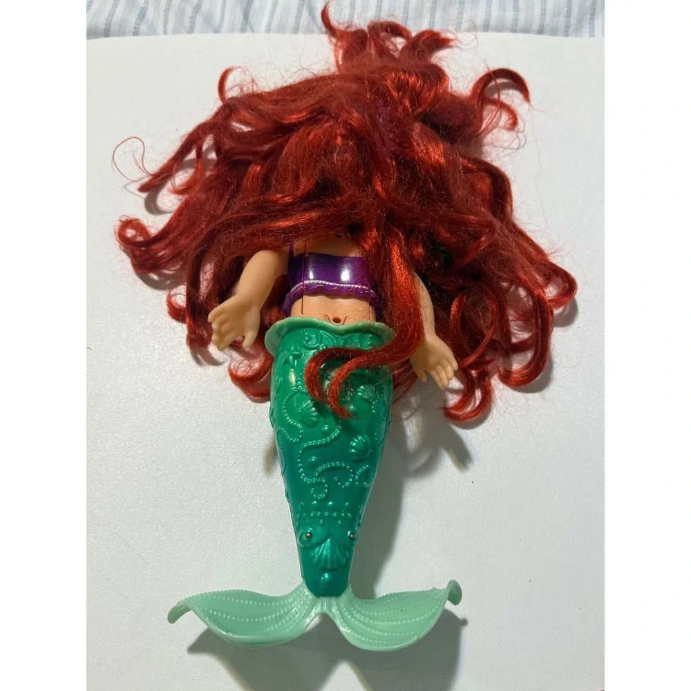 Disney Princess Ariel Toddler Doll The Little Mermaid Red Hair Green Tail Figure
